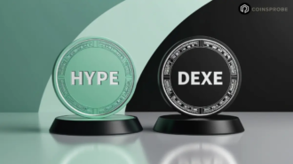 HYPE and DEXE Tokens Logo