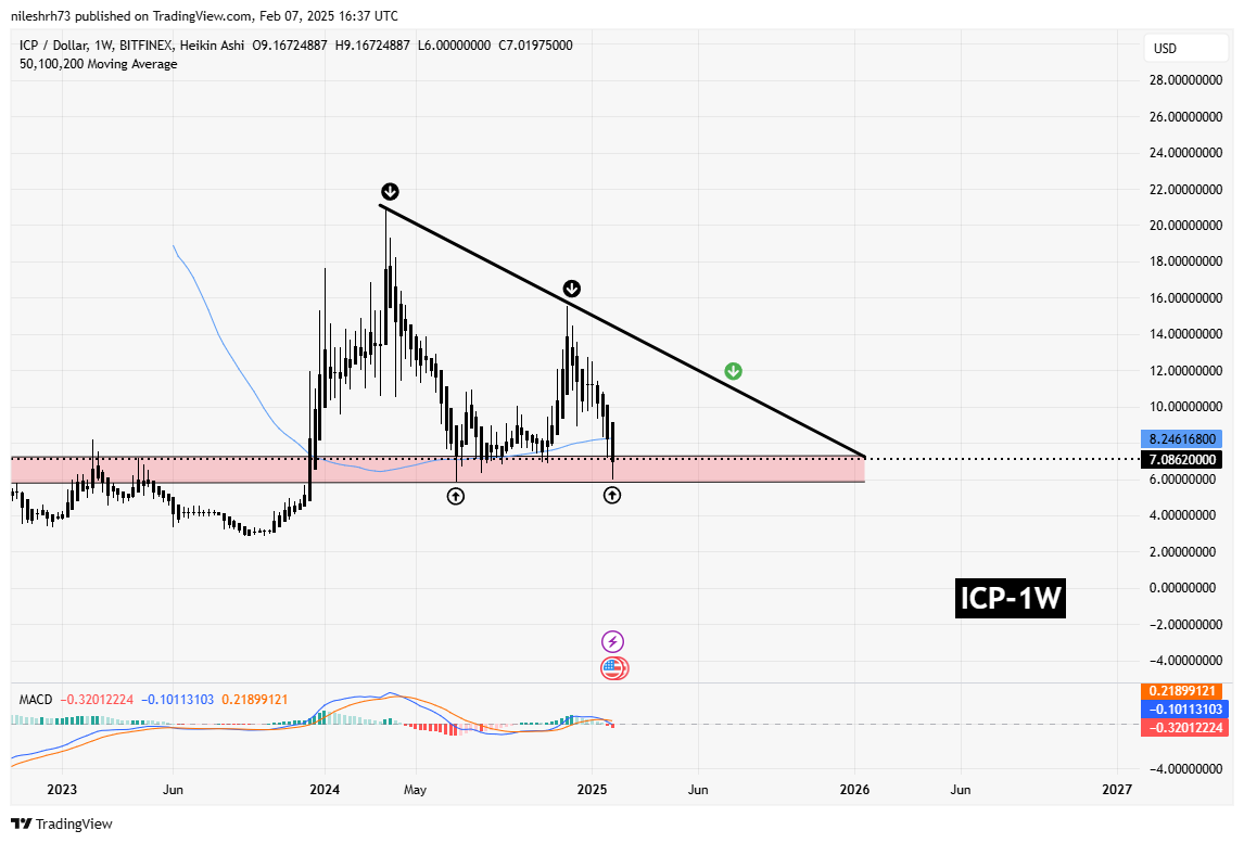 Internet Computer (ICP) Chart