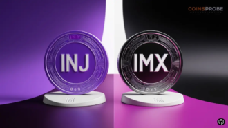 INJ and IMX Tokens Logo