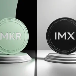 MKR and IMX Approaching Falling Wedge Resistance – Could Breakouts Spark a Rally?