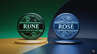 RUNE and ROSE Tokens Logo