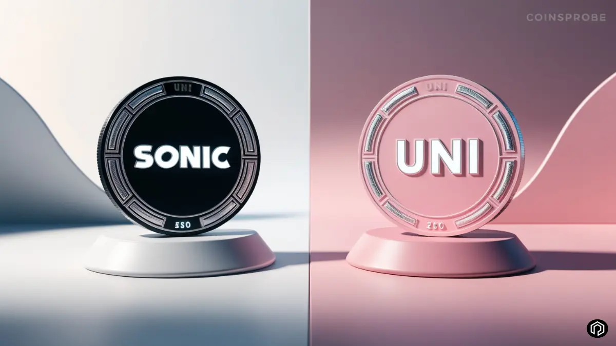 Sonic (S) and Uniswap (UNI) Tokens Logo
