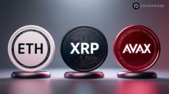 ETH, XRP, and AVAX Tokens