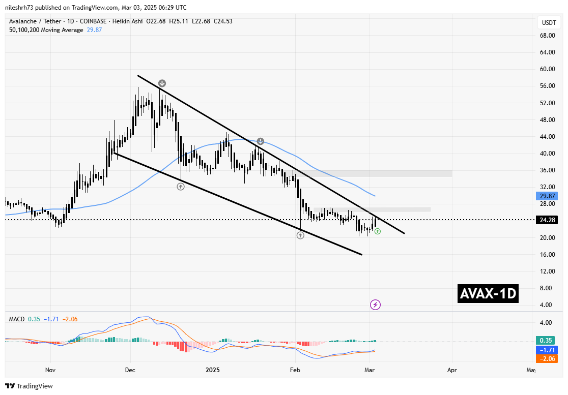 Avalanche (AVAX) Chart