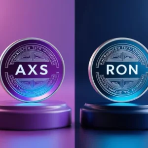 AXS and RON Near Key Resistance – Could a Falling Wedge Breakout Spark Recovery?