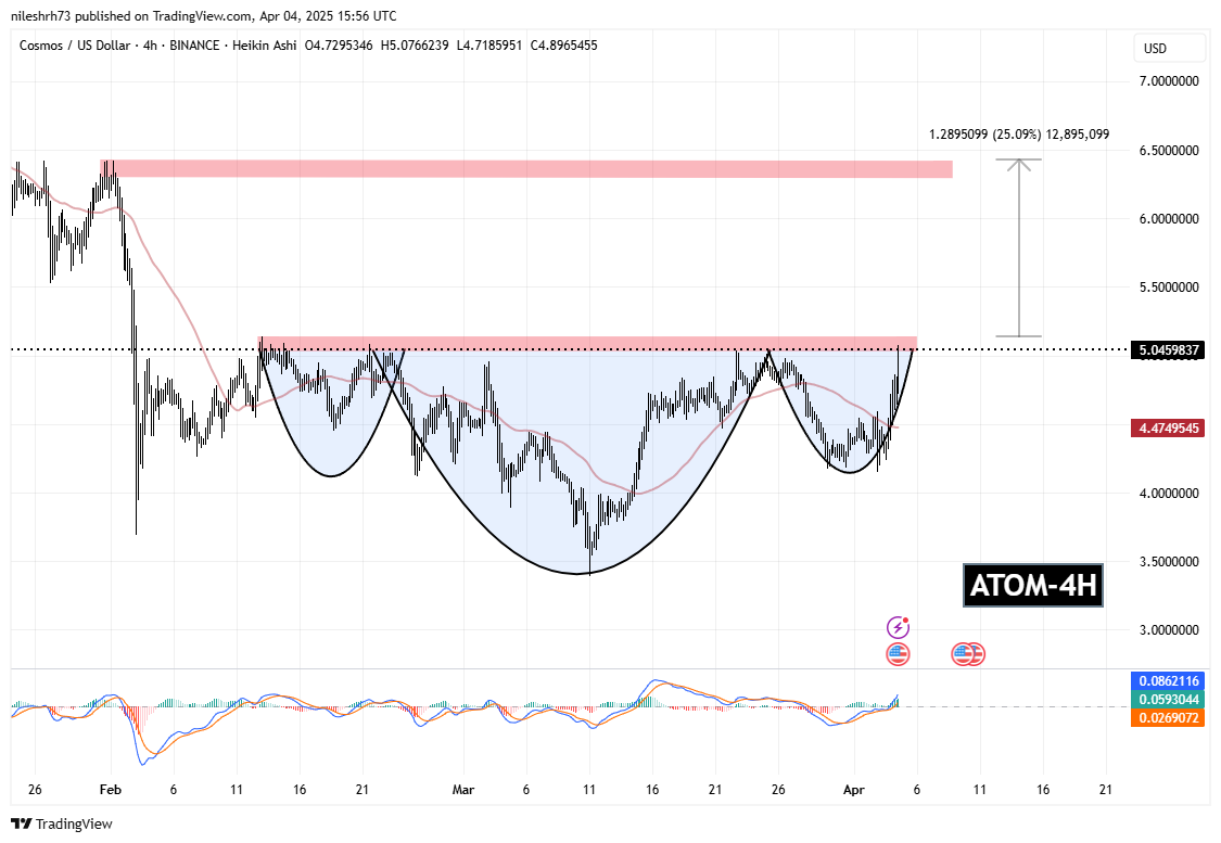 Cosmos (ATOM) Token Chart