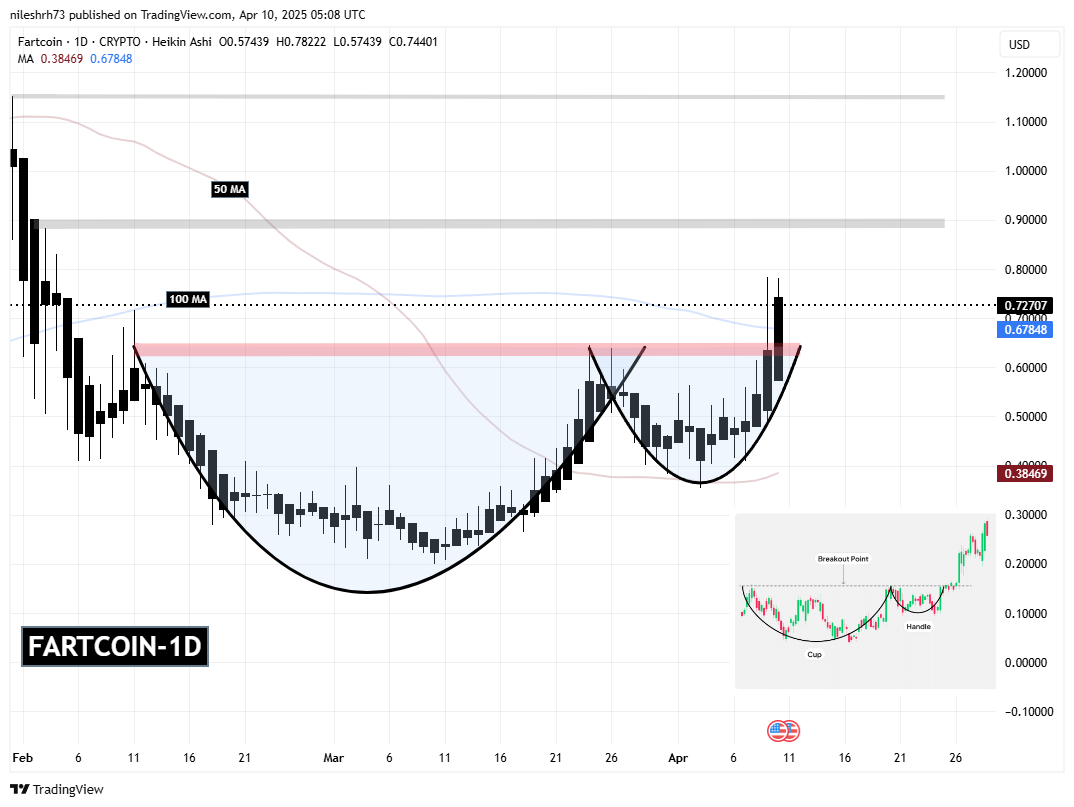 FARTCOIN Daily Chart