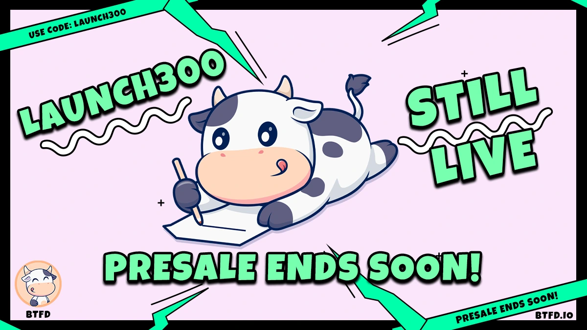 3 Days Until BTFD's Presale Ends (4X Bonus!) Top New Meme Coins to Buy and Hold for Short Term With Sudeng and DOGS