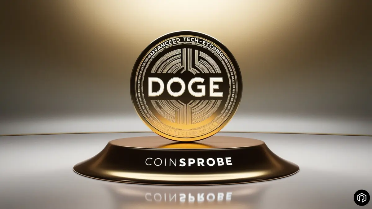 Dogecoin (DOGE) 3D Logo