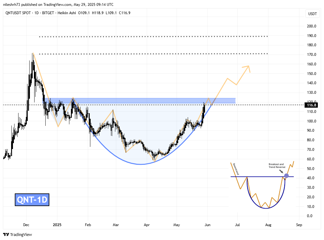 Quant (QNT) Daily Chart