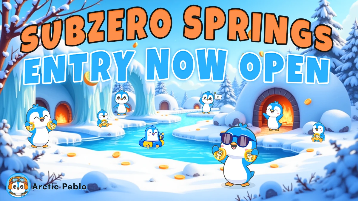 Arctic Pablo Coin Subzero Springs presale
