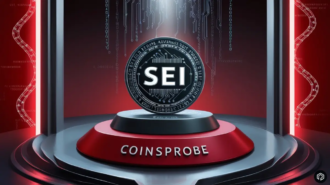 SEI Coin 3D Logo