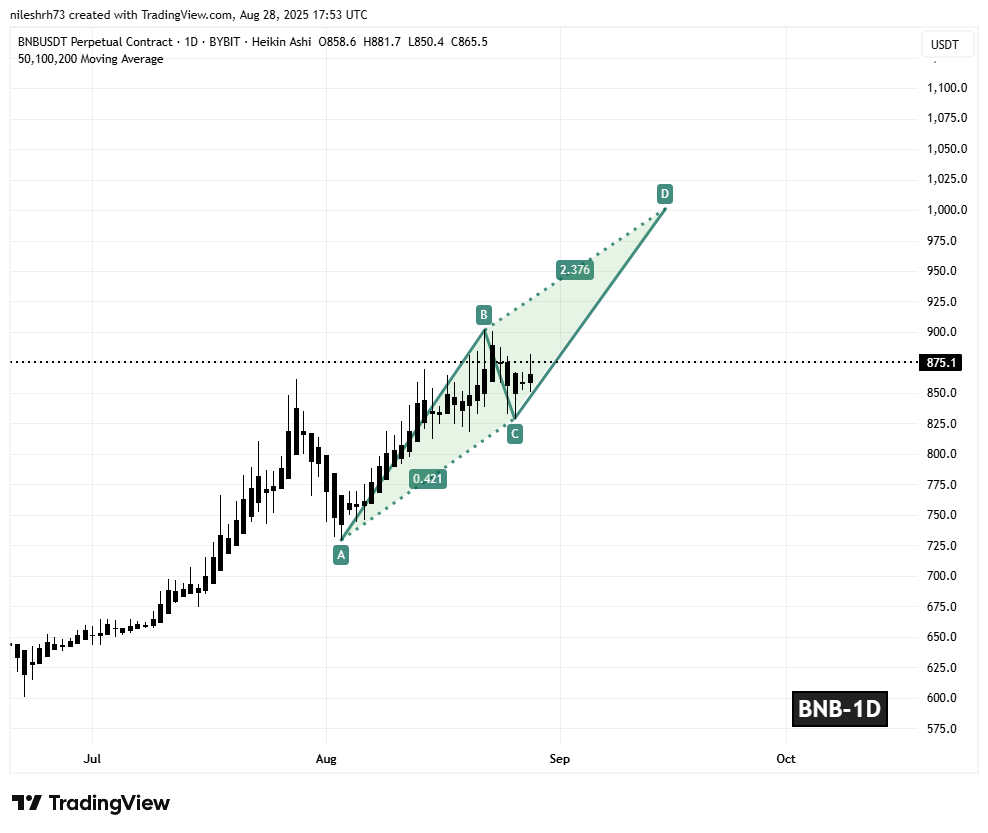Binance Coin (BNB) Daily Chart