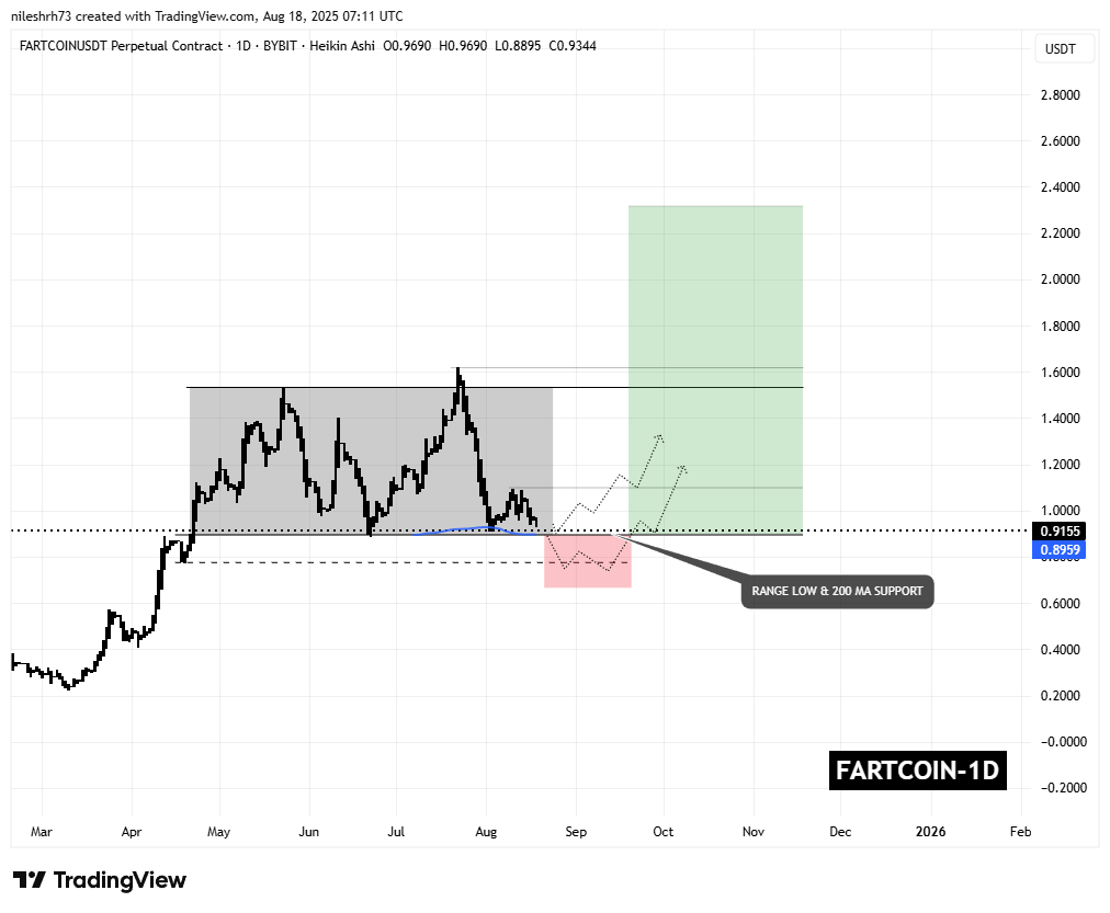 FARTCOIN Daily Chart