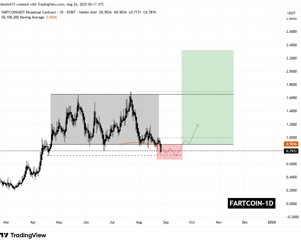 FARTCOIN Daily Chart