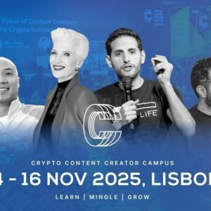 Lisbon Welcomes Global Icons to Crypto Content Creator Campus 2025: Nuseir Yassin, Dr. Maye Musk, and More to Lead the Stage