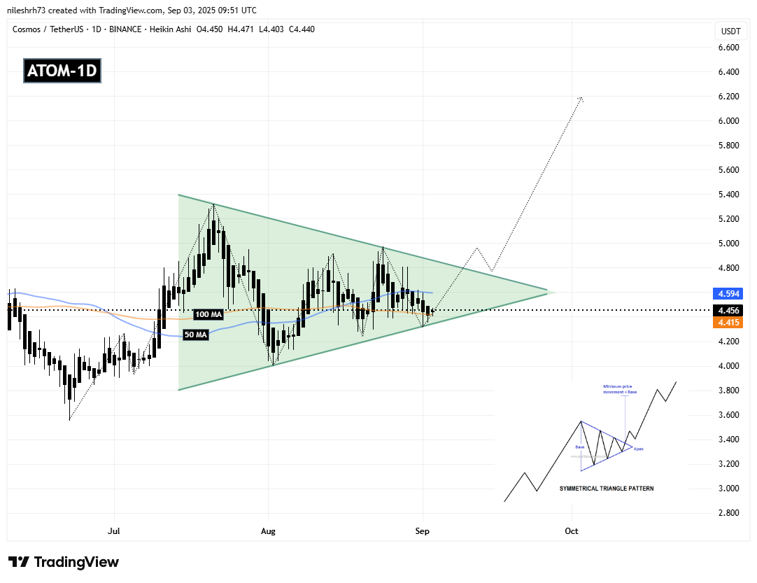 Cosmos (ATOM) Daily Chart