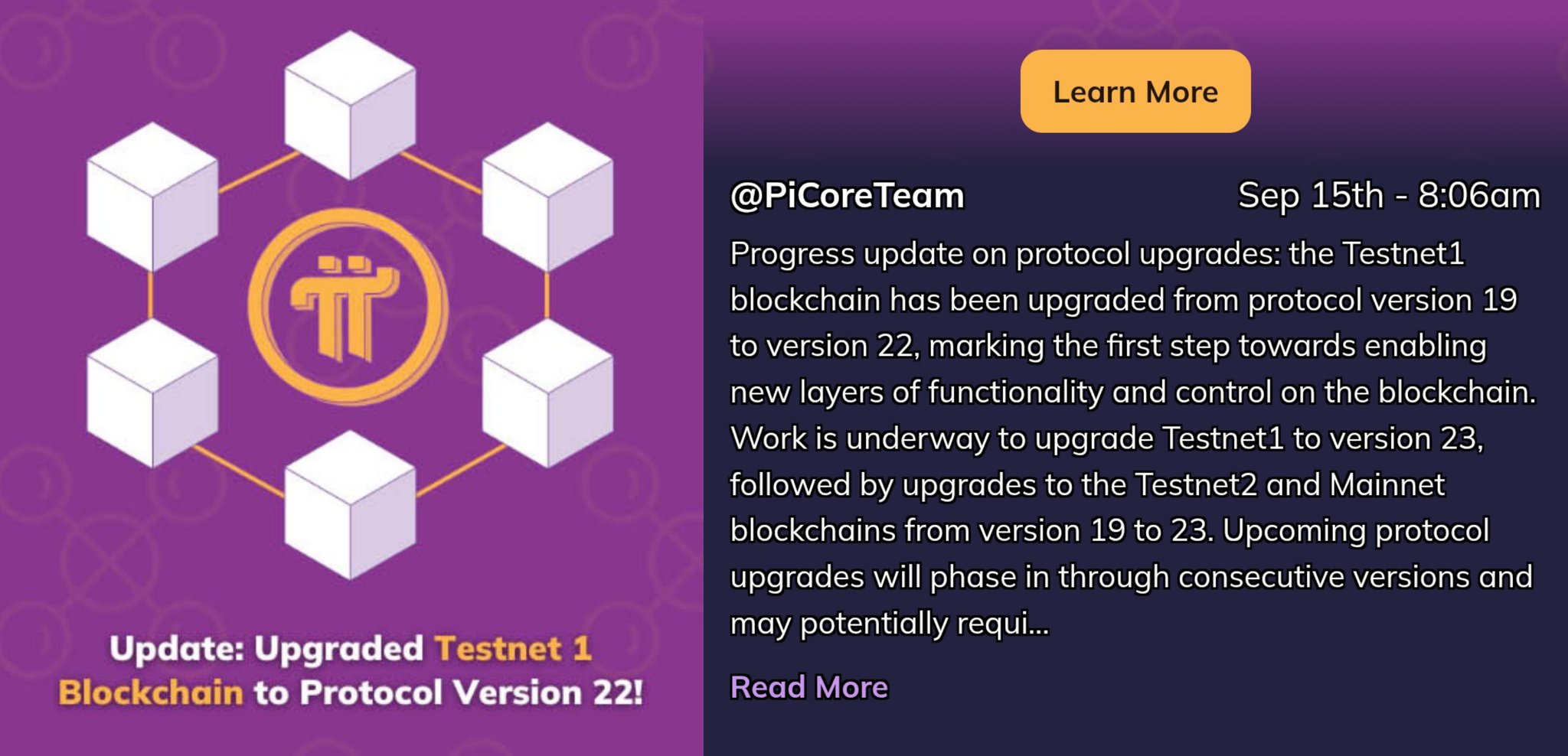 Pi Network V23 Upgrade