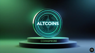 Altcoins Text on Coin