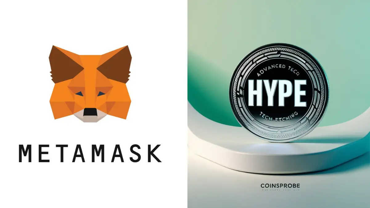 MetaMask and HYPE Logo
