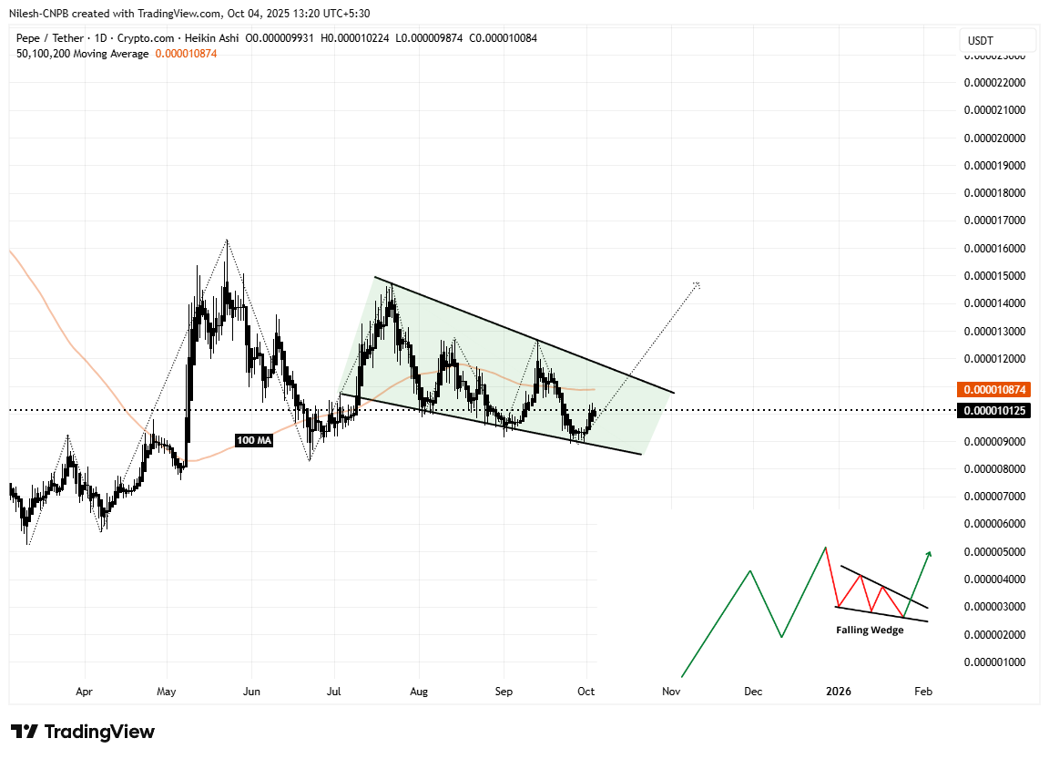 Pepe (PEPE) Daily Chart