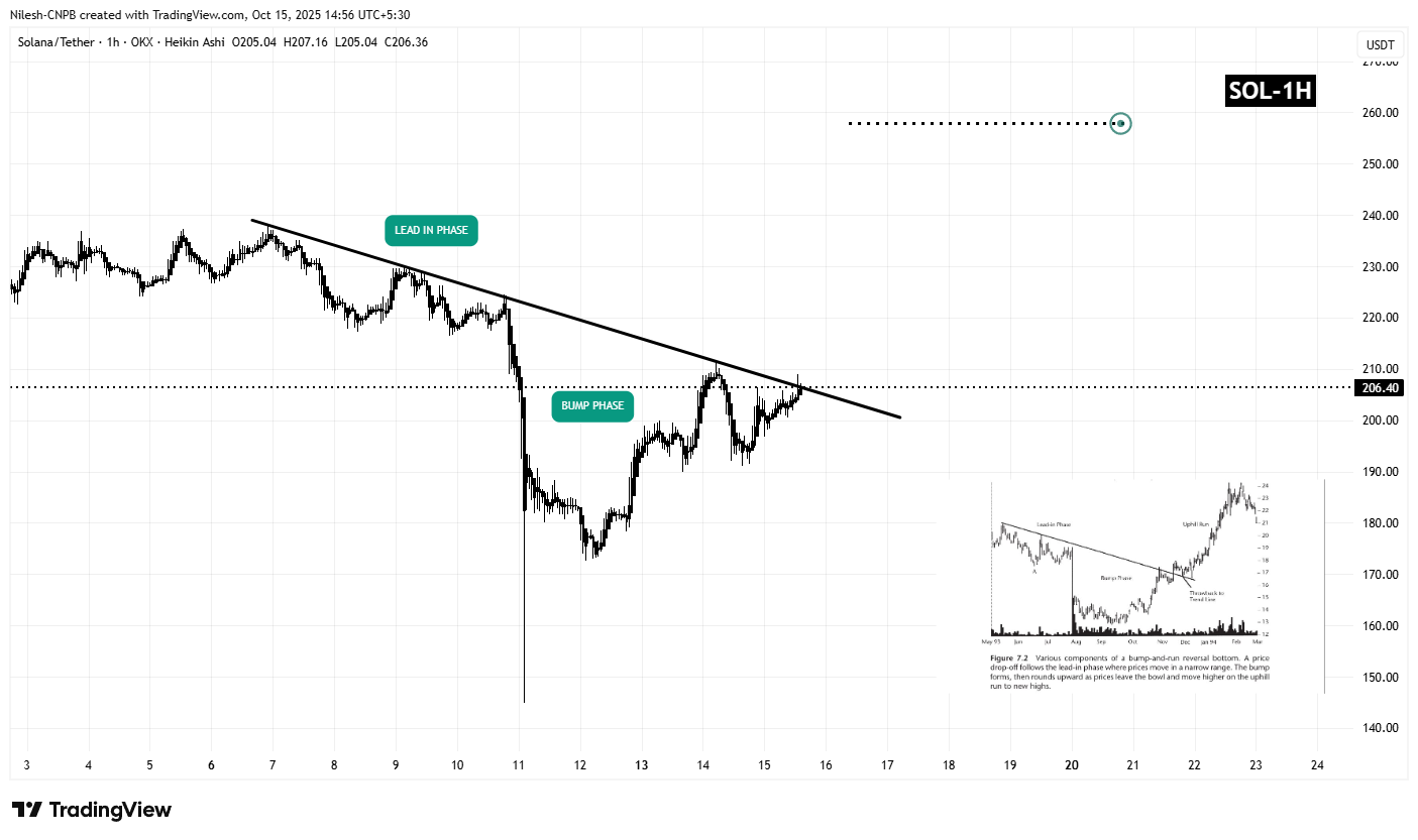 Solana (SOL) 1H Chart