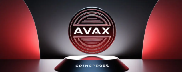 Avalanche (AVAX) 3D Coin