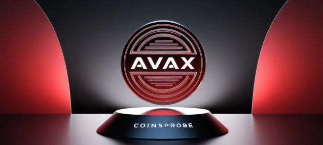 Avalanche (AVAX) 3D Coin