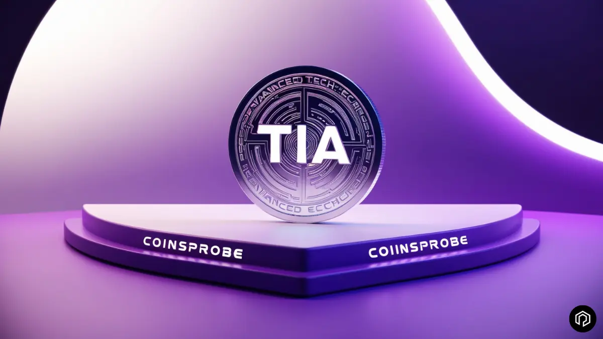 Celestia (TIA) 3D Token