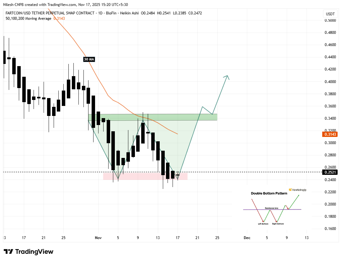 FARTCOIN Daily Chart