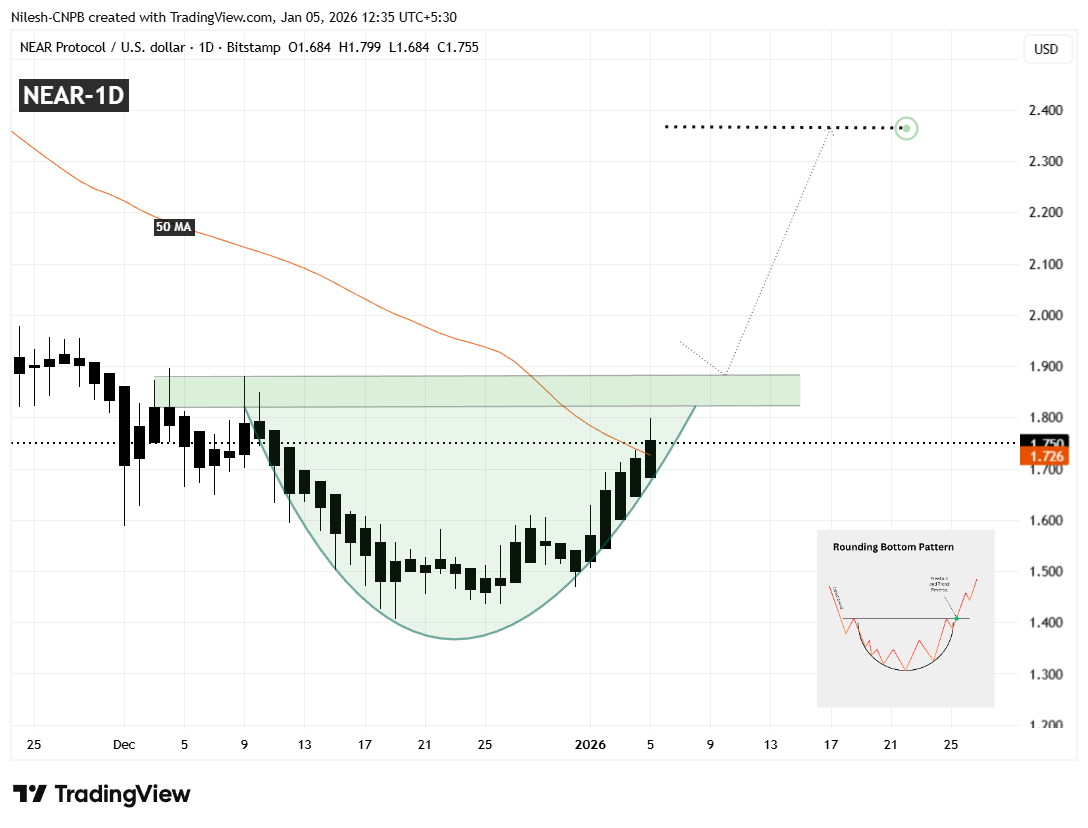 Near Protocol (NEAR) Daily Chart
