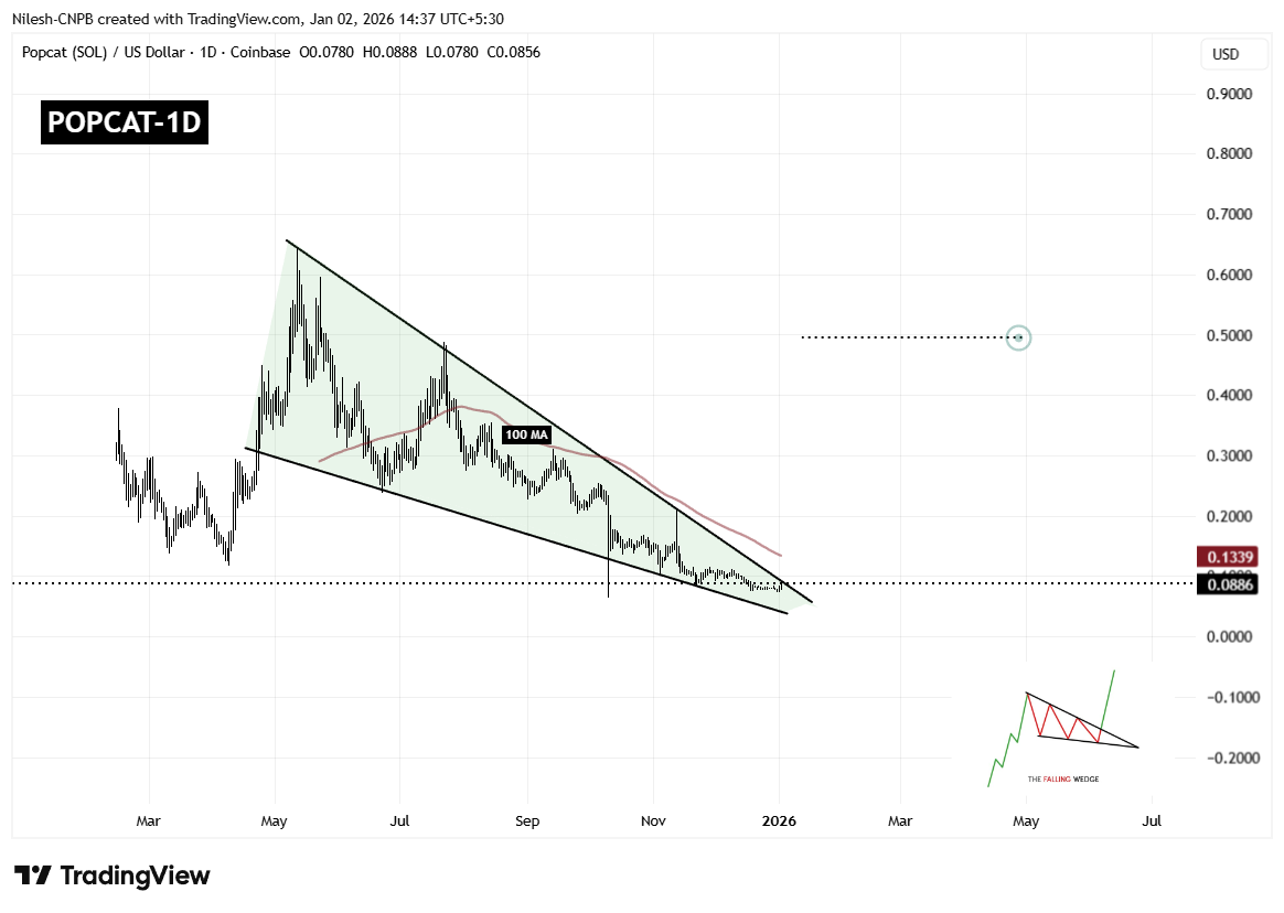 Popcat (POPCAT) Daily Chart