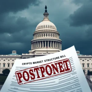 Senate Banking Committee Postpones Key Crypto Market Structure Vote After Coinbase Withdraws Support
