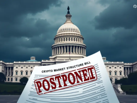 Senate crypto bill Postpones