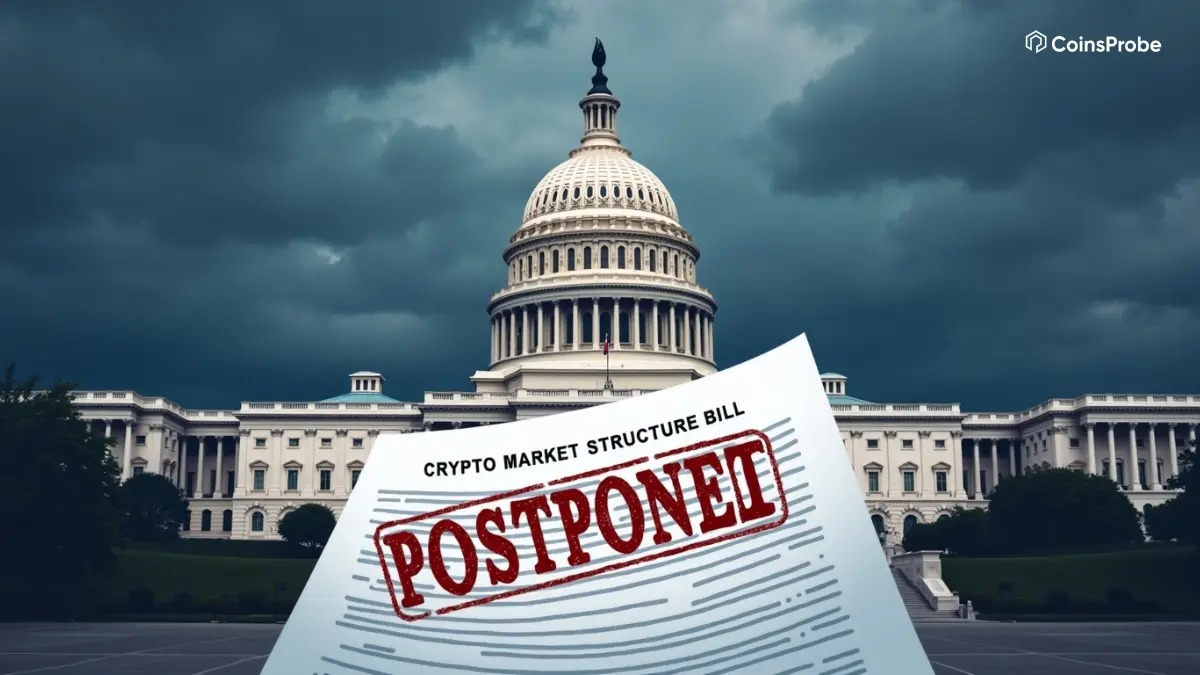 Senate Banking Committee Postpones Key Crypto Market Structure Vote After Coinbase Withdraws Support