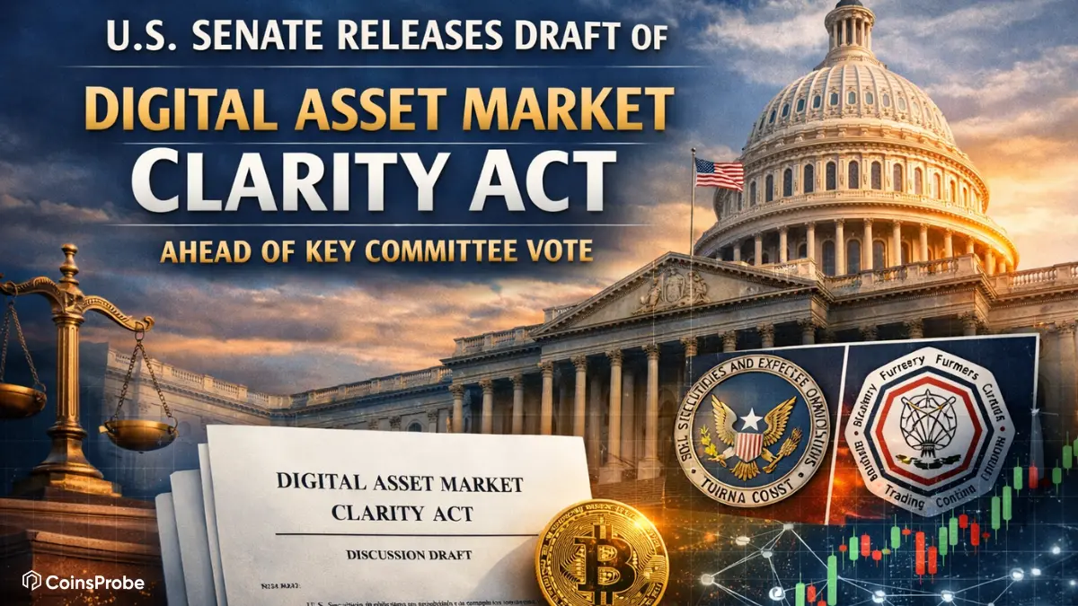 U.S. Senate Releases Draft of Digital Asset Market Clarity Act