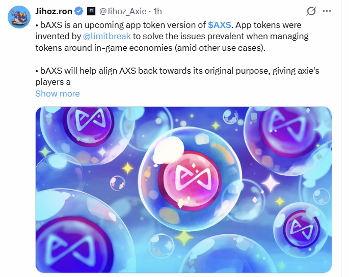 bAXS Token Announcement