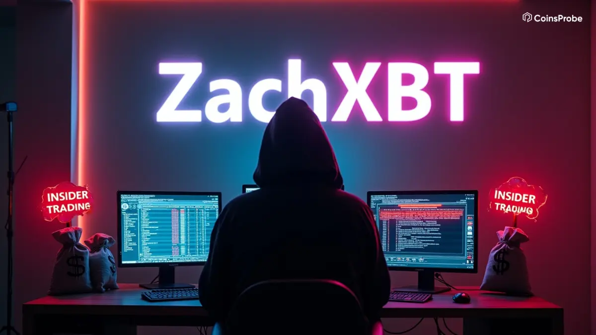 “Crime Everywhere”: ZachXBT Signals Major Insider Trading Expose Coming This Week
