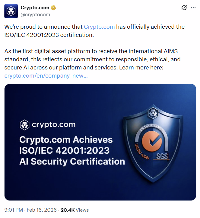 Crypto.com AI Certification