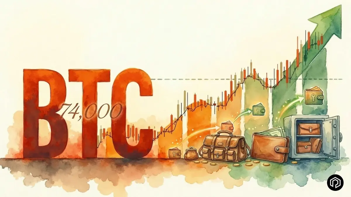 Bitcoin Reclaims $74K as Large Wallets Begin Accumulating – What’s Next for BTC?