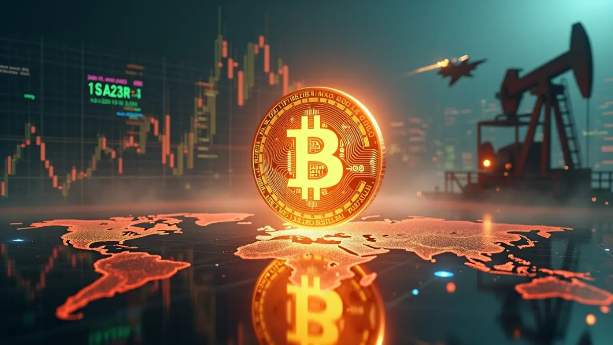 Bitcoin Swings Near $67K as Oil Surges Above $110 Amid Escalating U.S.–Iran Conflict