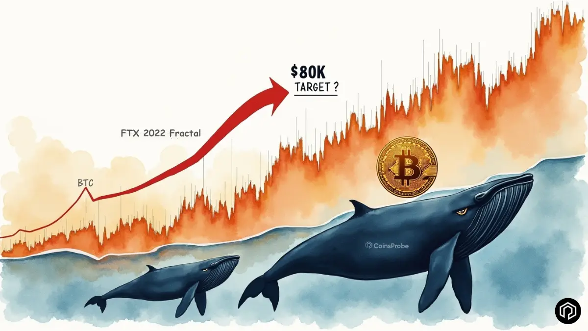 Bitcoin Whales Dive In as FTX Recovery Fractal Points to $80K — Is BTC’s Rebound Ready?