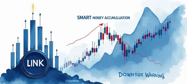 Chainlink (LINK) Smart Money Accumulation Hits 2026 High — But This Key Pattern Is Flashing a Warning