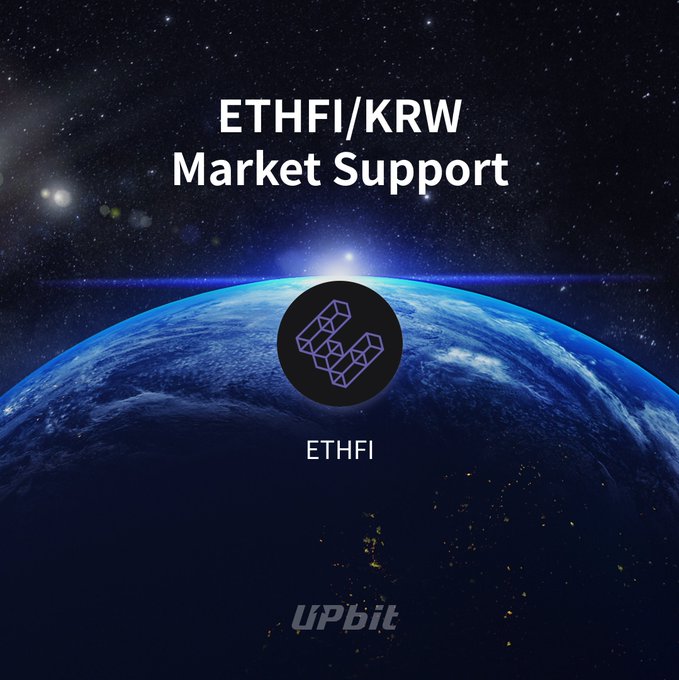 ETHFI Listing on Upbit