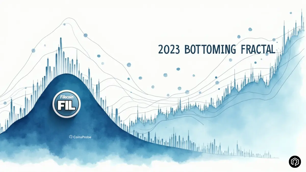 Filecoin (FIL) On-Chain Network Grows — Can This 2023 Bottoming Fractal Trigger a Bullish Reversal?