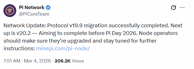 Pi Network Update