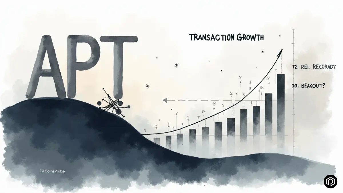 Record Transaction Growth Meets Bullish Rounding Bottom — Is Aptos (APT) Finally Waking Up?
