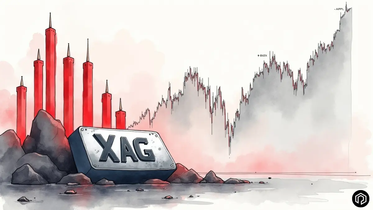 Silver (XAG) Faces Sharp Weekly Decline — Can Apple’s 2020 Fractal Signal an ATH Rebound?