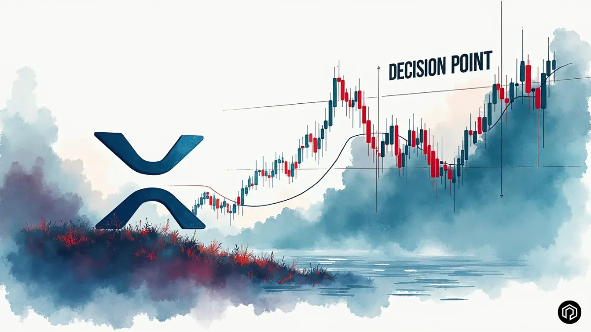 XRP Consolidates as ETF Outflows Weaken Sentiment — Key Pattern at Decision Point