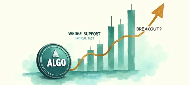 Algorand (ALGO) Drops to Test Critical Wedge Support — Rebound and Breakout Ahead?